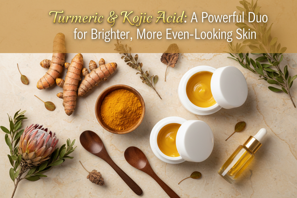Turmeric & Kojic Acid: A Powerful Duo for Brighter, More Even-Looking Skin