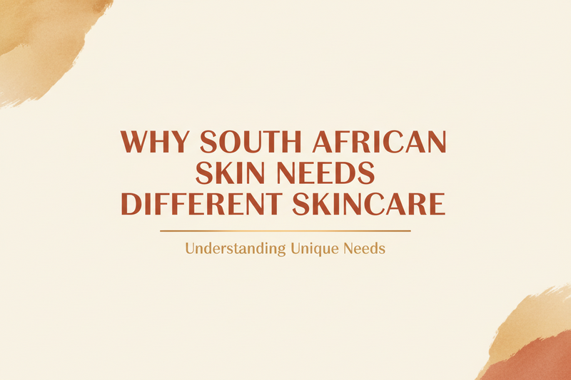 Why South African Skin Needs Different Skincare