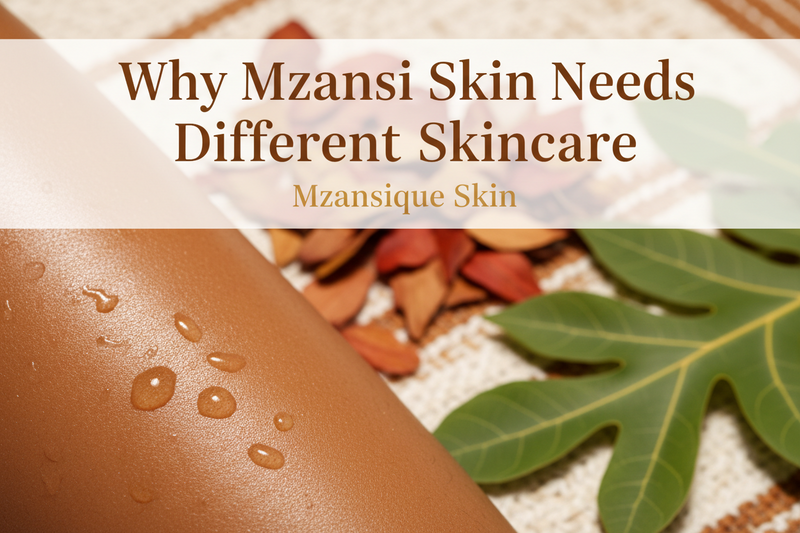 Why Mzansi Skin Needs Different Skincare | Mzansique Skin